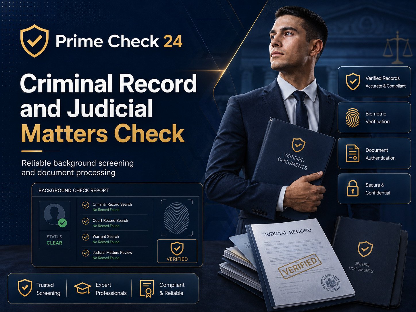Criminal Record and Judicial Matters Check